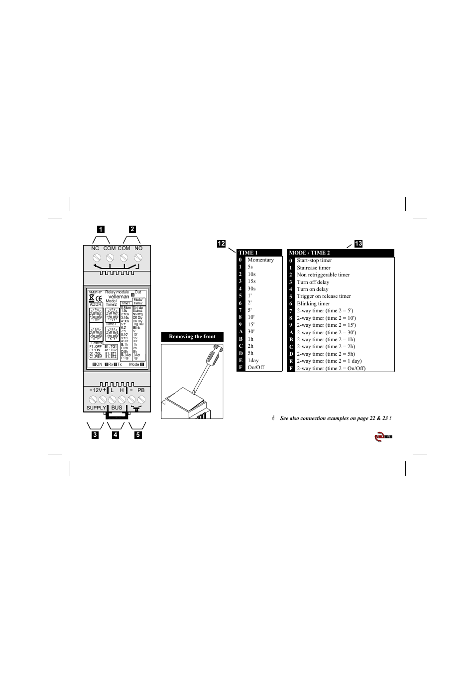 Velleman projects VMB1RY Short user manual User Manual | Page 2 / 24
