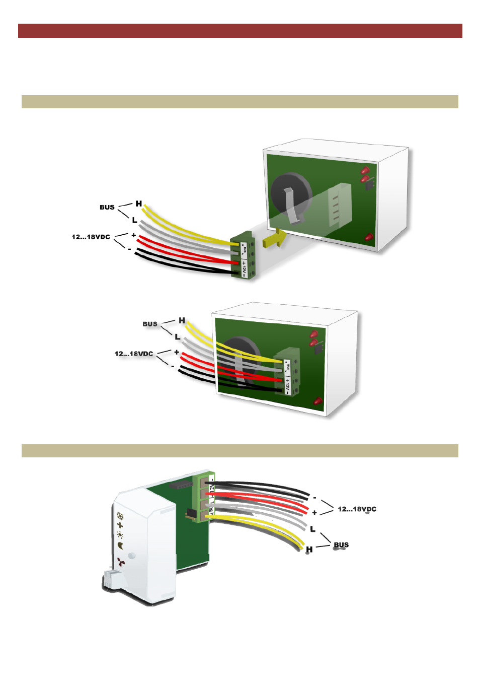 Connecting the temperature controller vmb1tc, Connecting the temperature sensor vmb1ts | Velleman VMB1TCW User Manual | Page 12 / 90