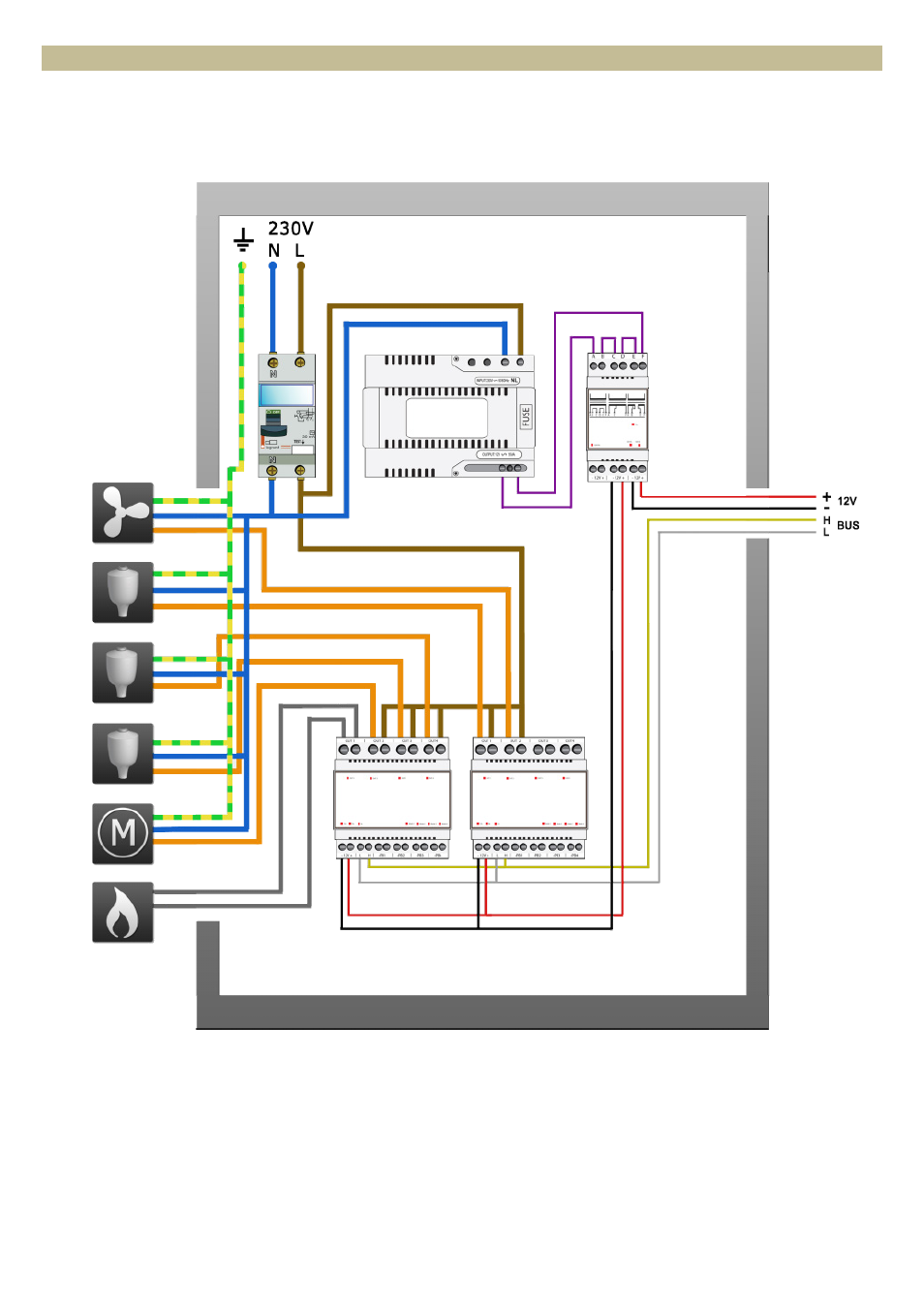Relay cabinet wiring | Velleman VMB1TCW User Manual | Page 13 / 90
