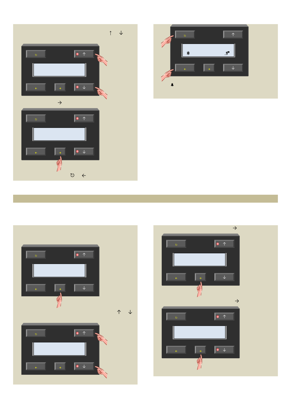 Setting the display contrast | Velleman VMB1TCW User Manual | Page 31 / 90