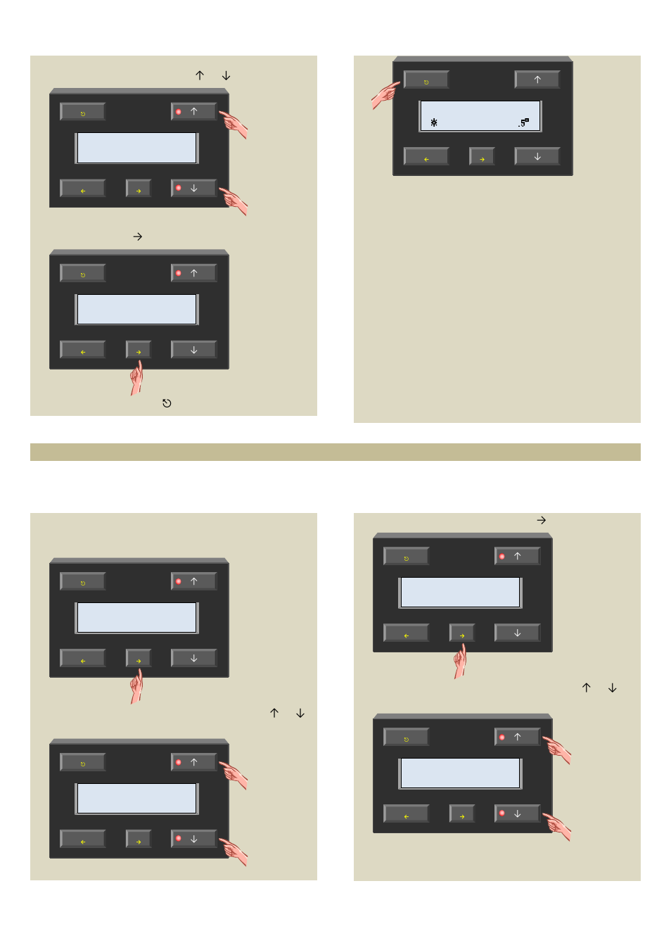 Setting the backlight of the display | Velleman VMB1TCW User Manual | Page 32 / 90