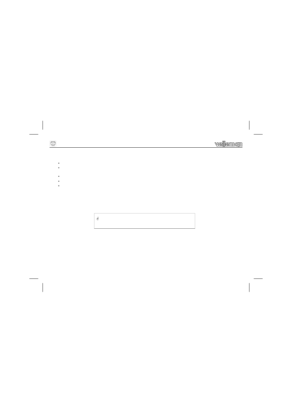 Velleman К8076 User Manual | Page 18 / 20