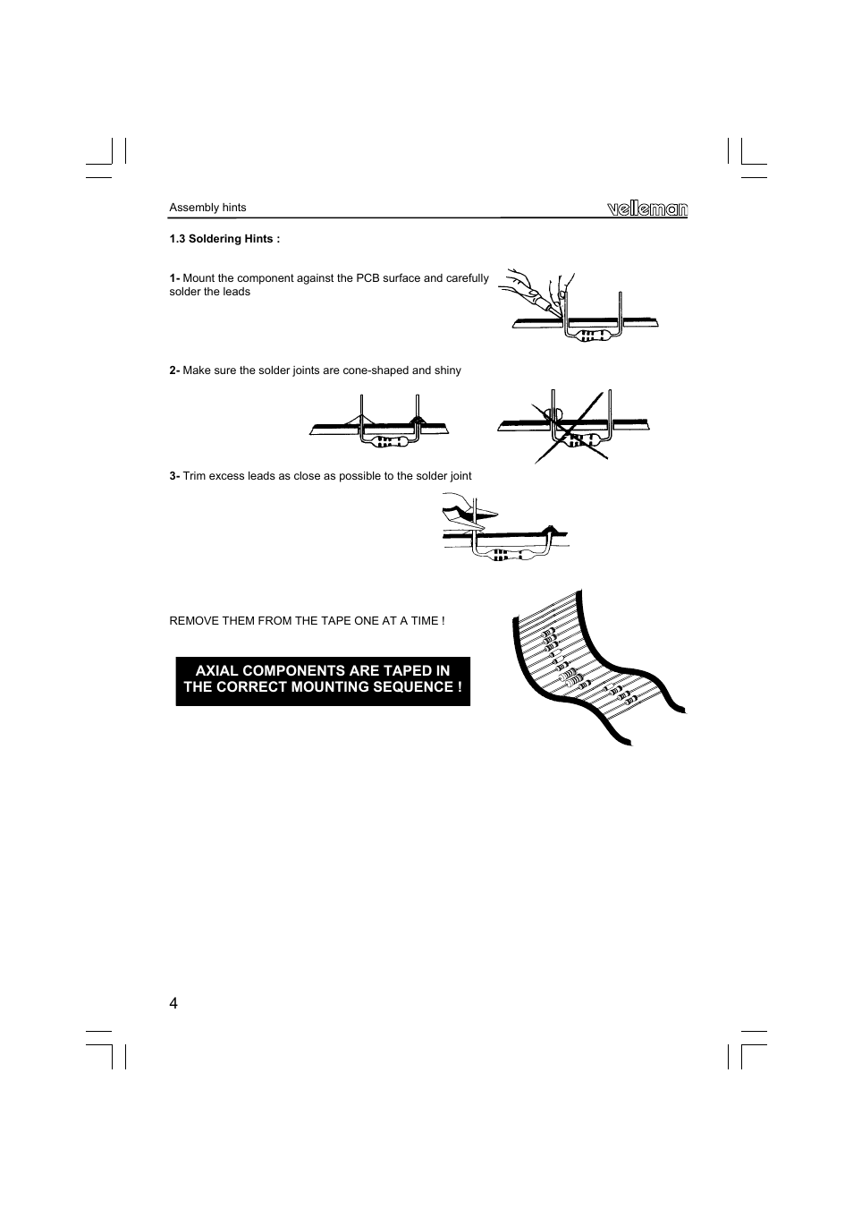 Velleman К8061 User Manual | Page 4 / 16