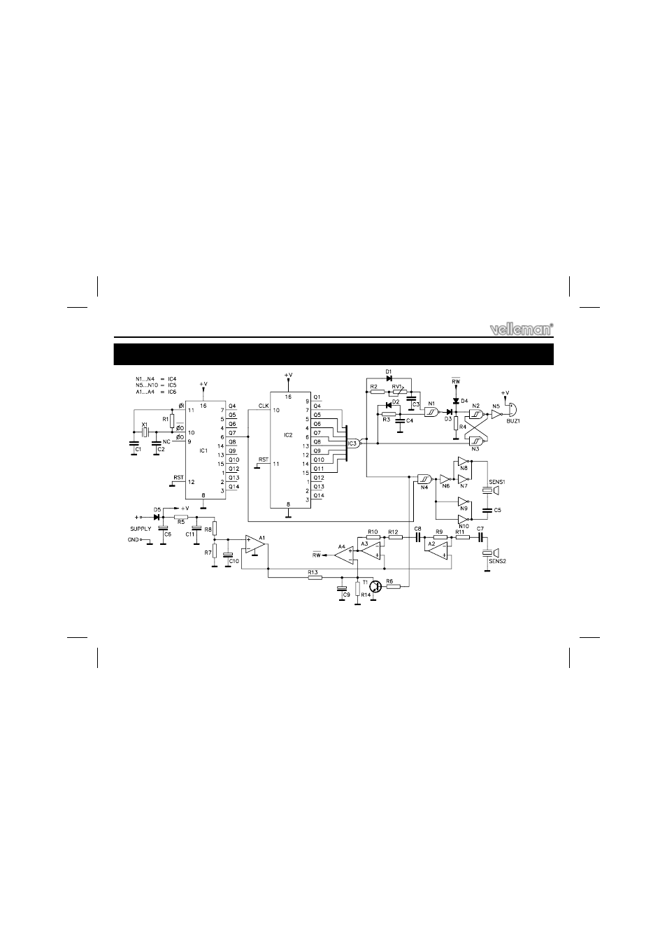 Velleman projects K3502 Assembly instructions User Manual | Page 14 / 16