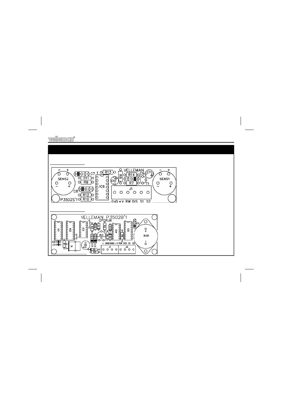 Velleman projects K3502 Assembly instructions User Manual | Page 15 / 16