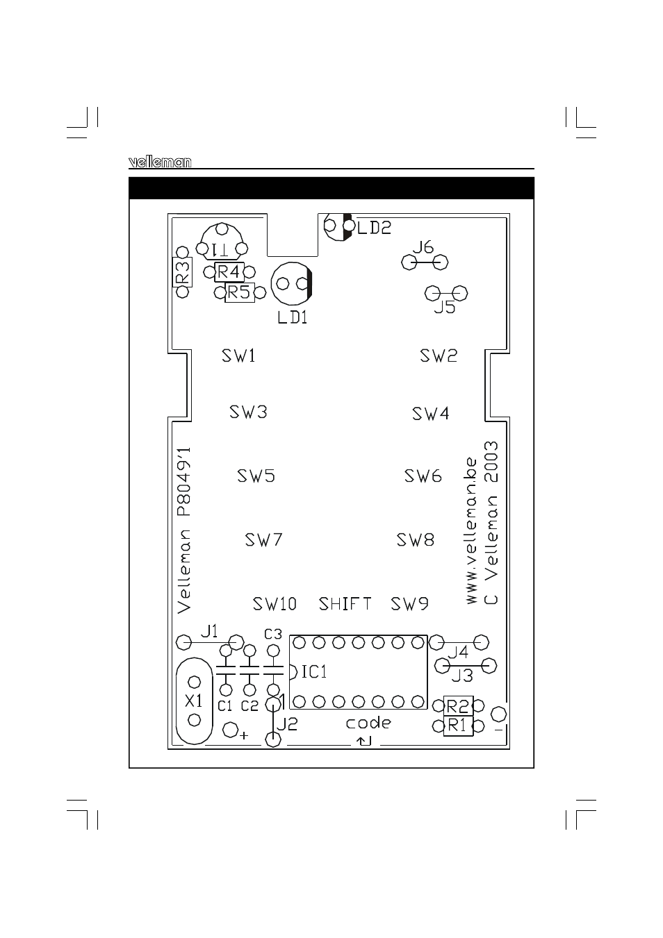 Velleman projects K8049 Assembly instructions User Manual | Page 11 / 12