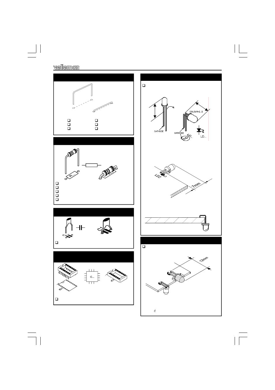 Velleman projects K8049 Assembly instructions User Manual | Page 5 / 12