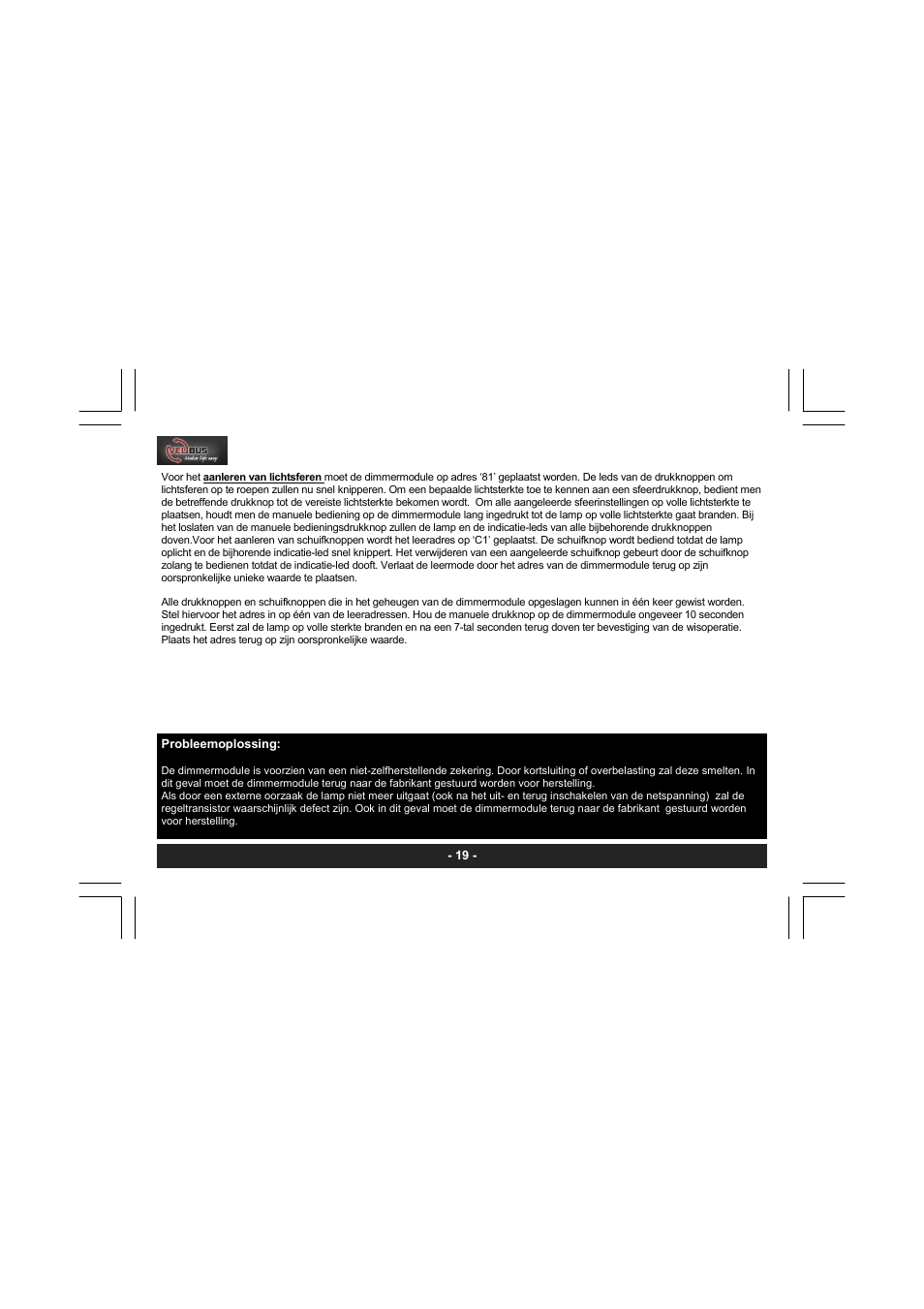 Velleman VMBDME User Manual | Page 19 / 28