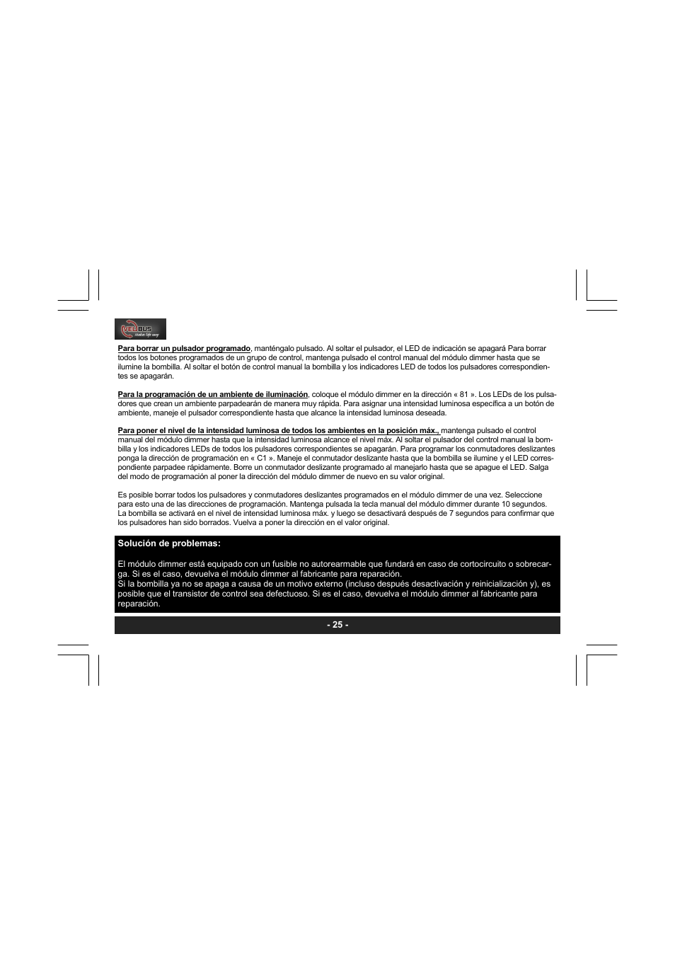 Velleman VMBDME User Manual | Page 25 / 28