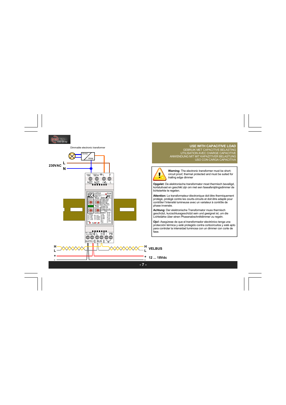 Velleman VMBDME User Manual | Page 7 / 28