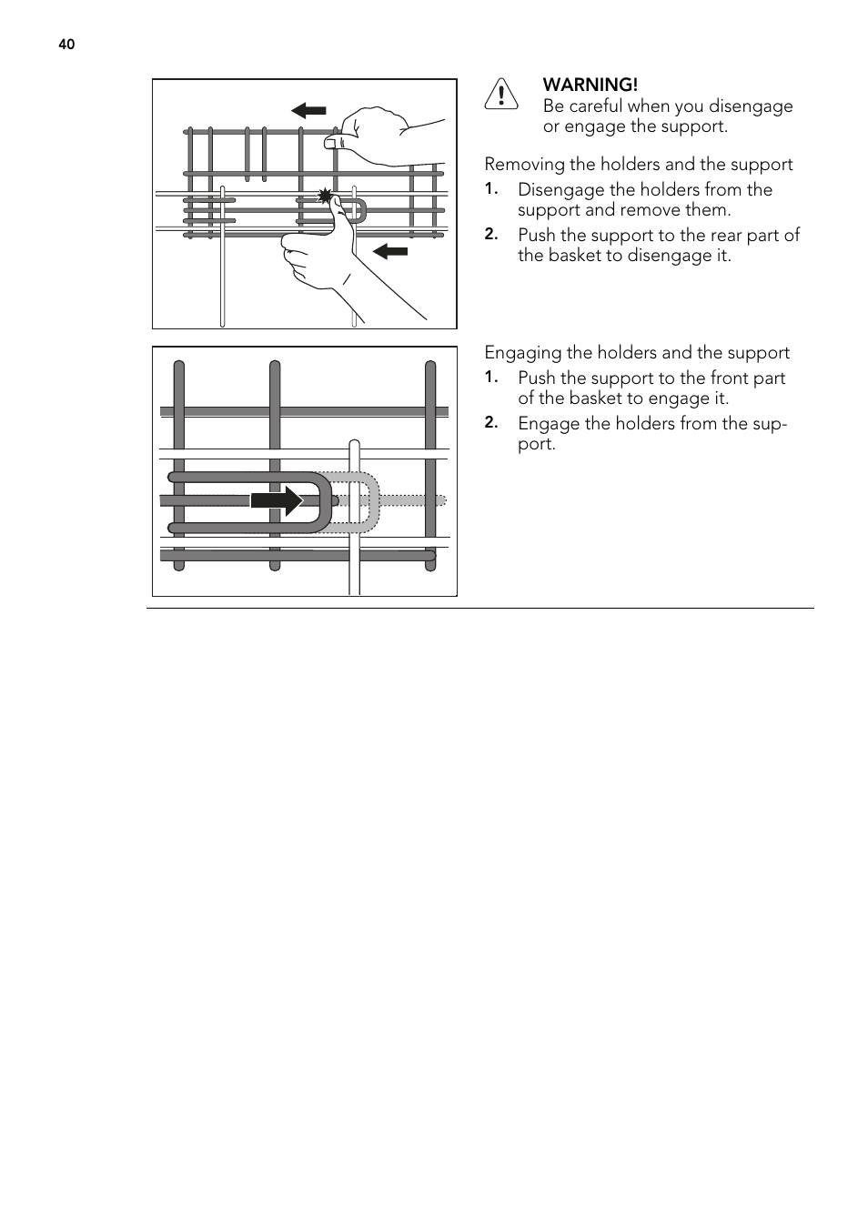 AEG F 99015 VI 1 P User Manual | Page 40 / 96