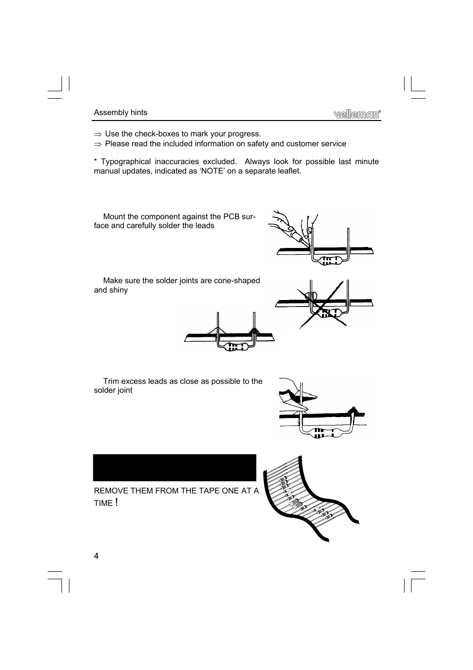 Velleman projects K6714 Assembly instructions User Manual | Page 4 / 16