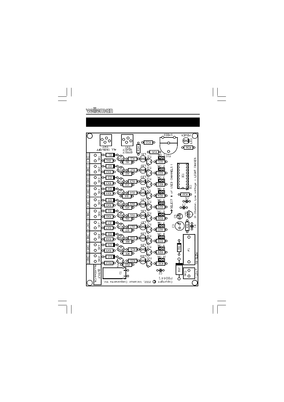 Velleman projects K8044 Assembly instructions User Manual | Page 13 / 16