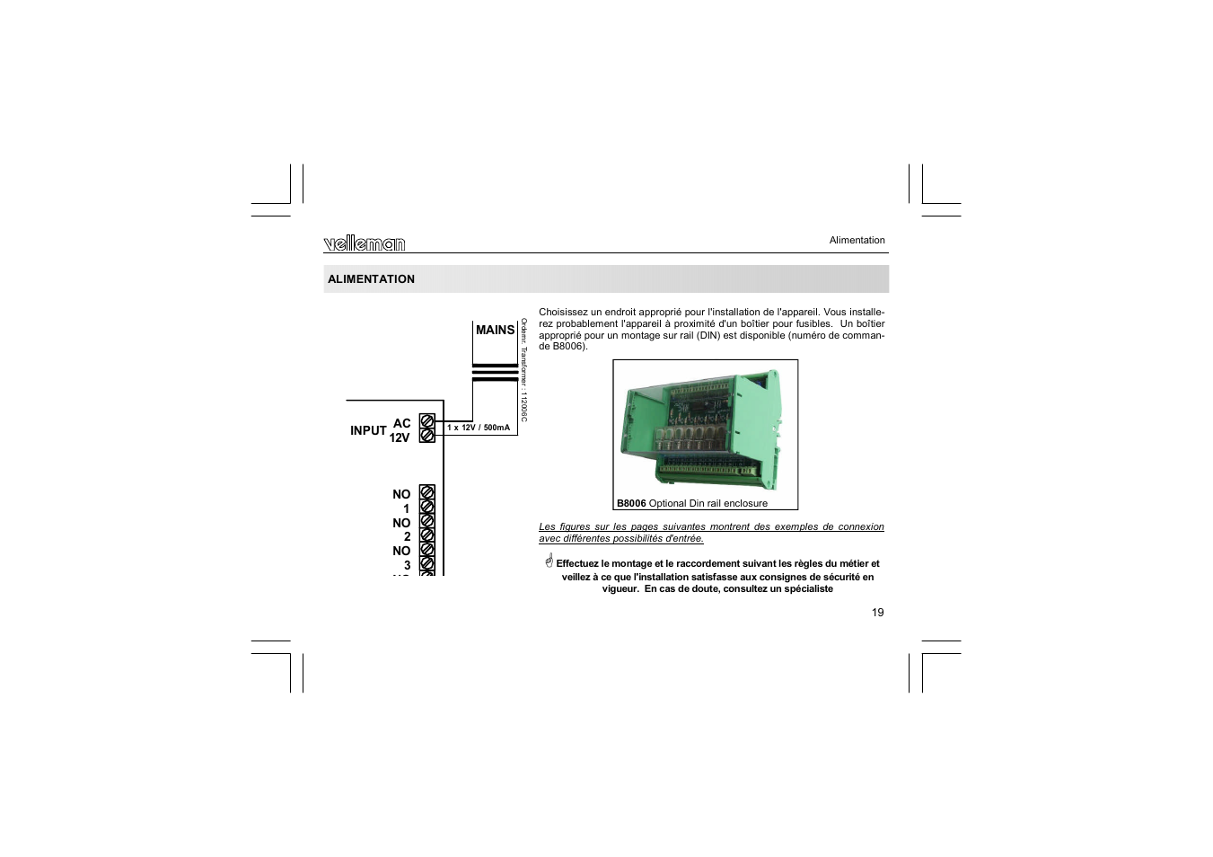 Velleman VM129 User Manual | Page 19 / 40