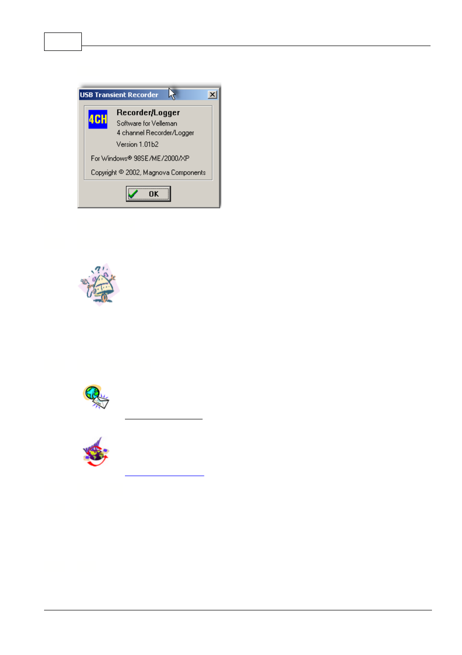 About, Assistance, Troubleshooting | Product support, Glossary, Administrator, 6 assistance, 7 glossary | Velleman projects PCS10 pcs10 - K8047 User manual User Manual | Page 18 / 22
