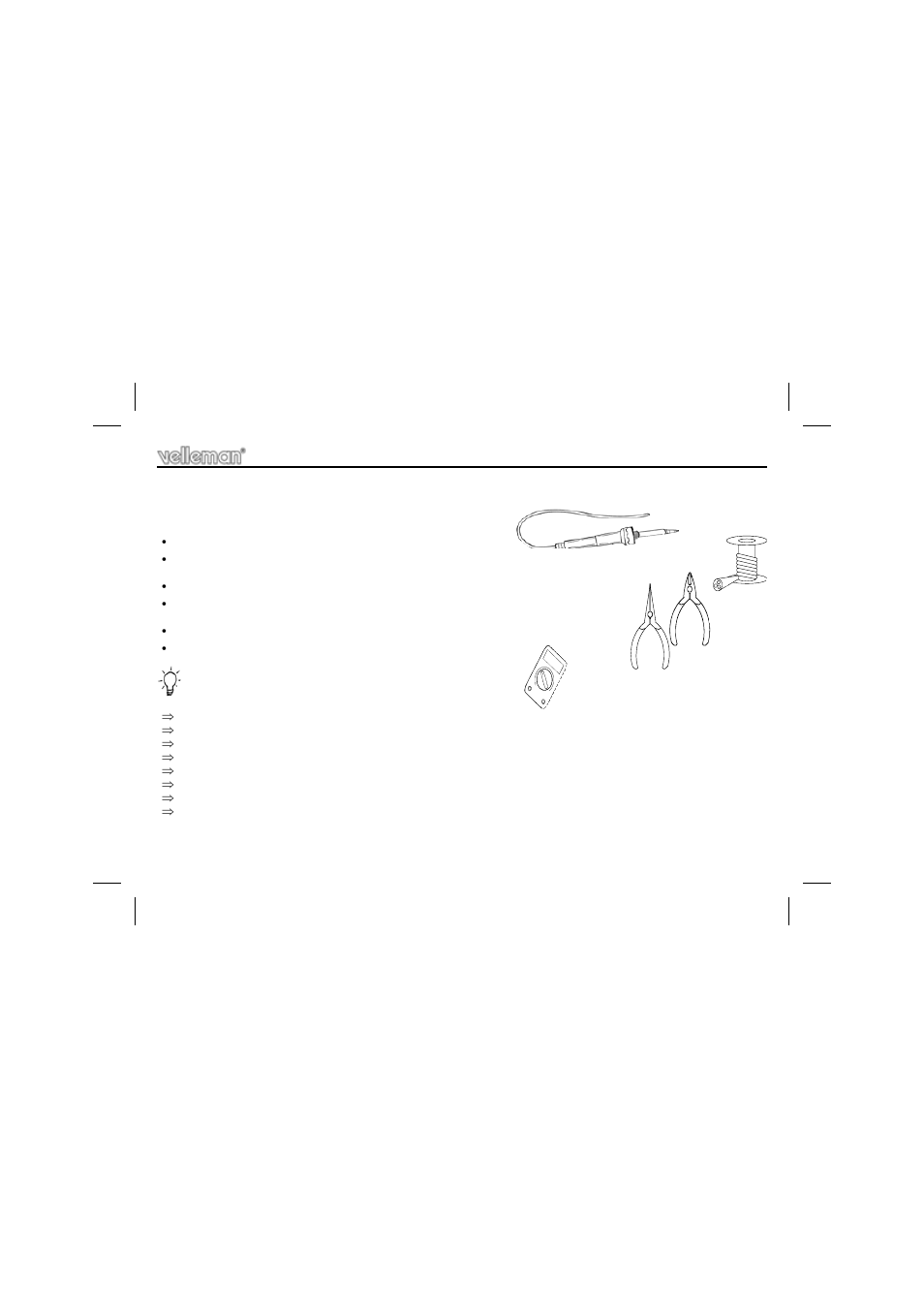 Velleman projects K8023 Assembly instructions User Manual | Page 3 / 20