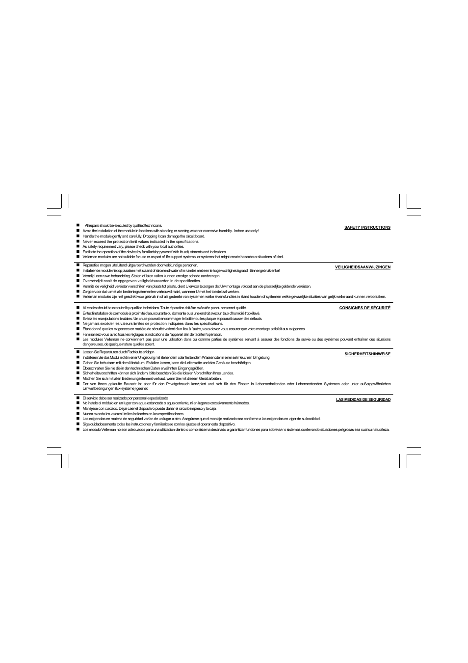 Velleman VM162 User Manual | Page 14 / 16