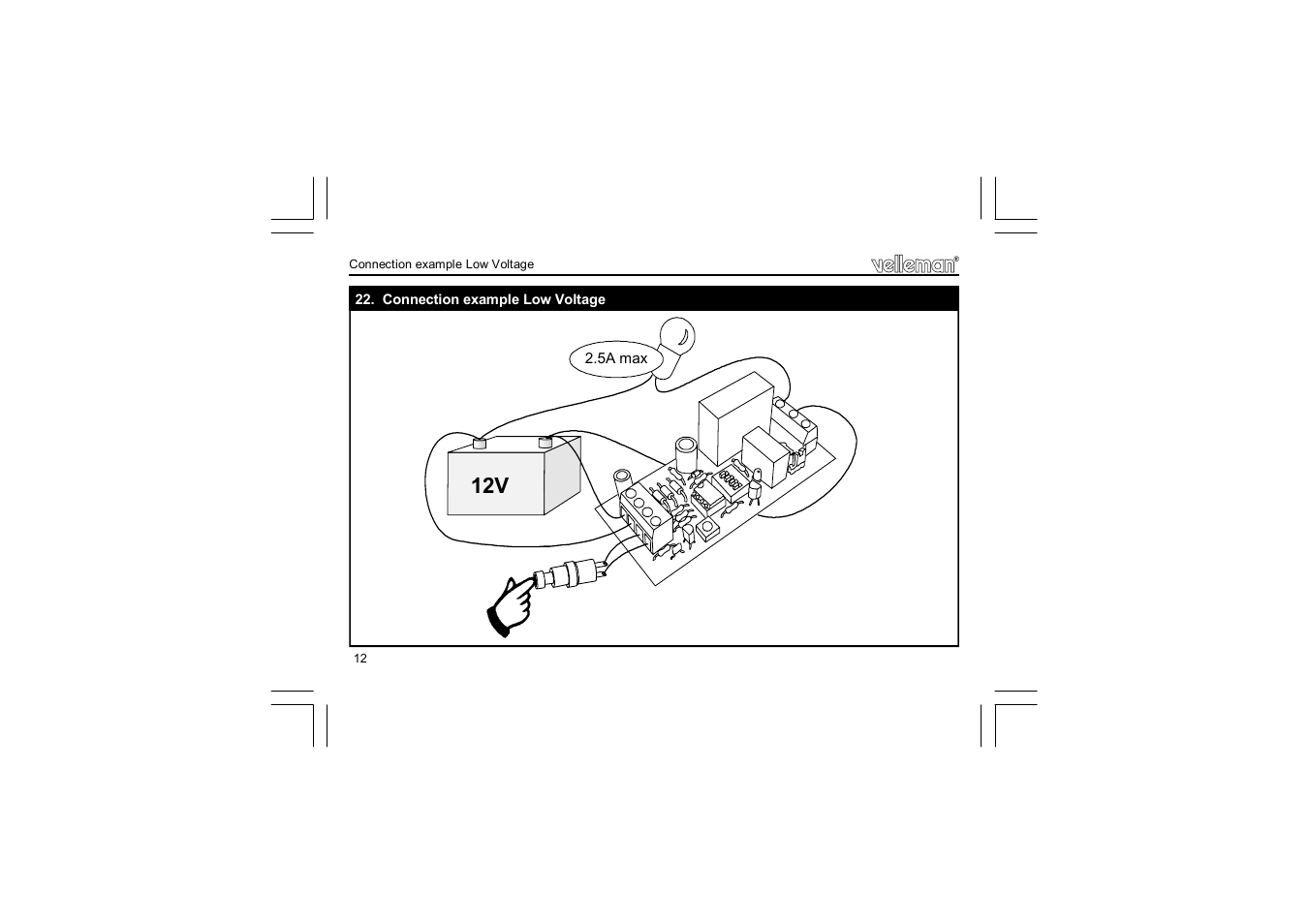 Velleman projects K8015 Assembly instructions User Manual | Page 12 / 16