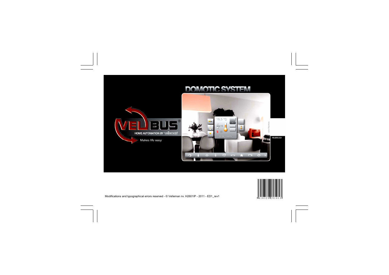 Velleman projects K2601 Assembly instructions User Manual | Page 12 / 12