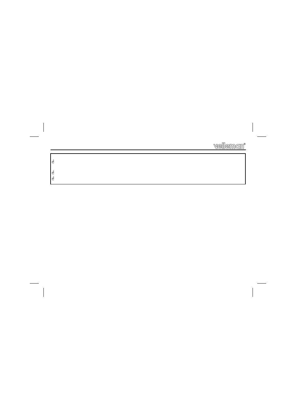 Velleman projects K7300 Assembly instructions User Manual | Page 12 / 16