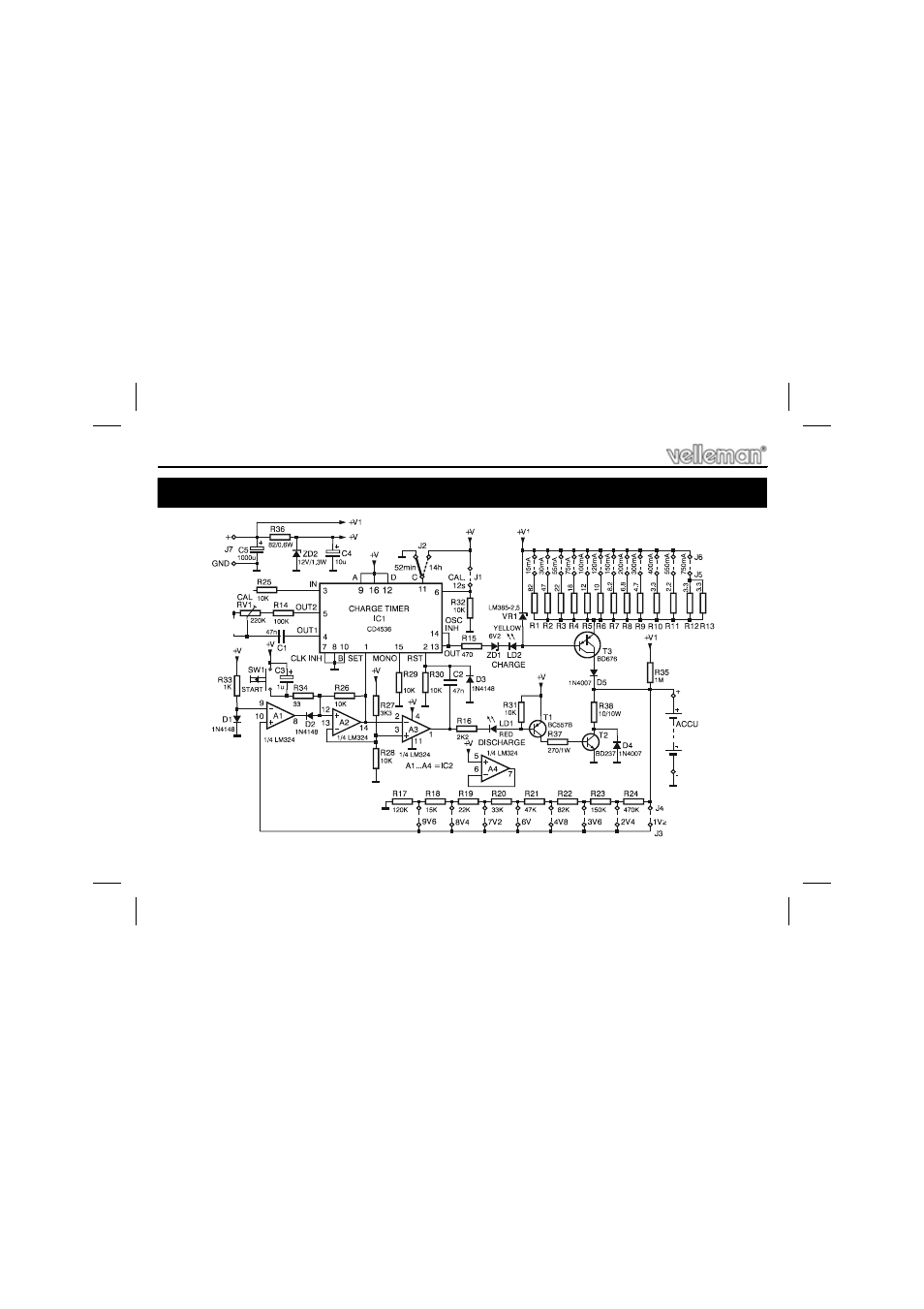 Velleman projects K7300 Assembly instructions User Manual | Page 14 / 16