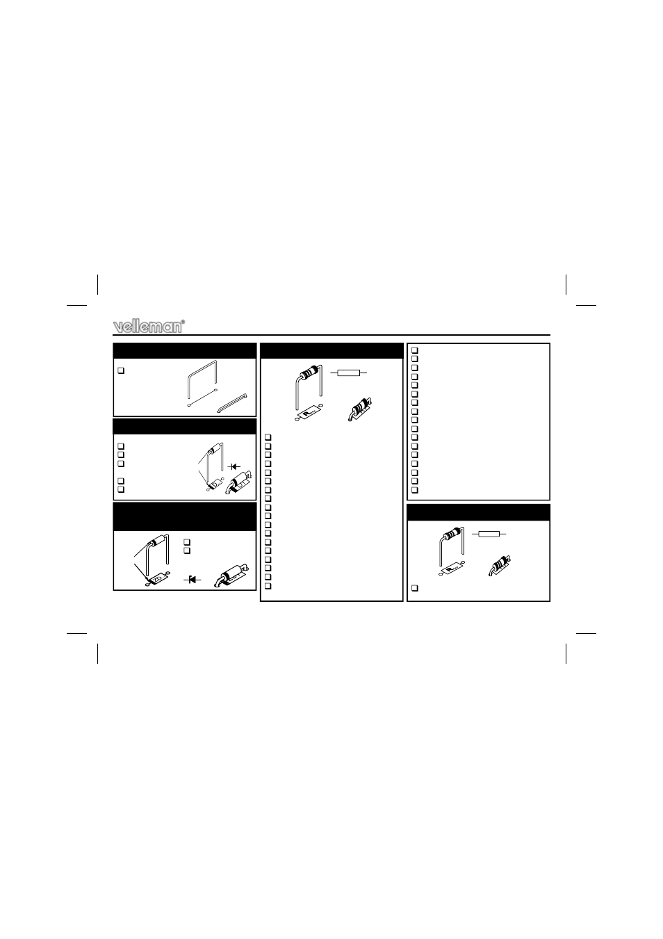 Velleman projects K7300 Assembly instructions User Manual | Page 5 / 16