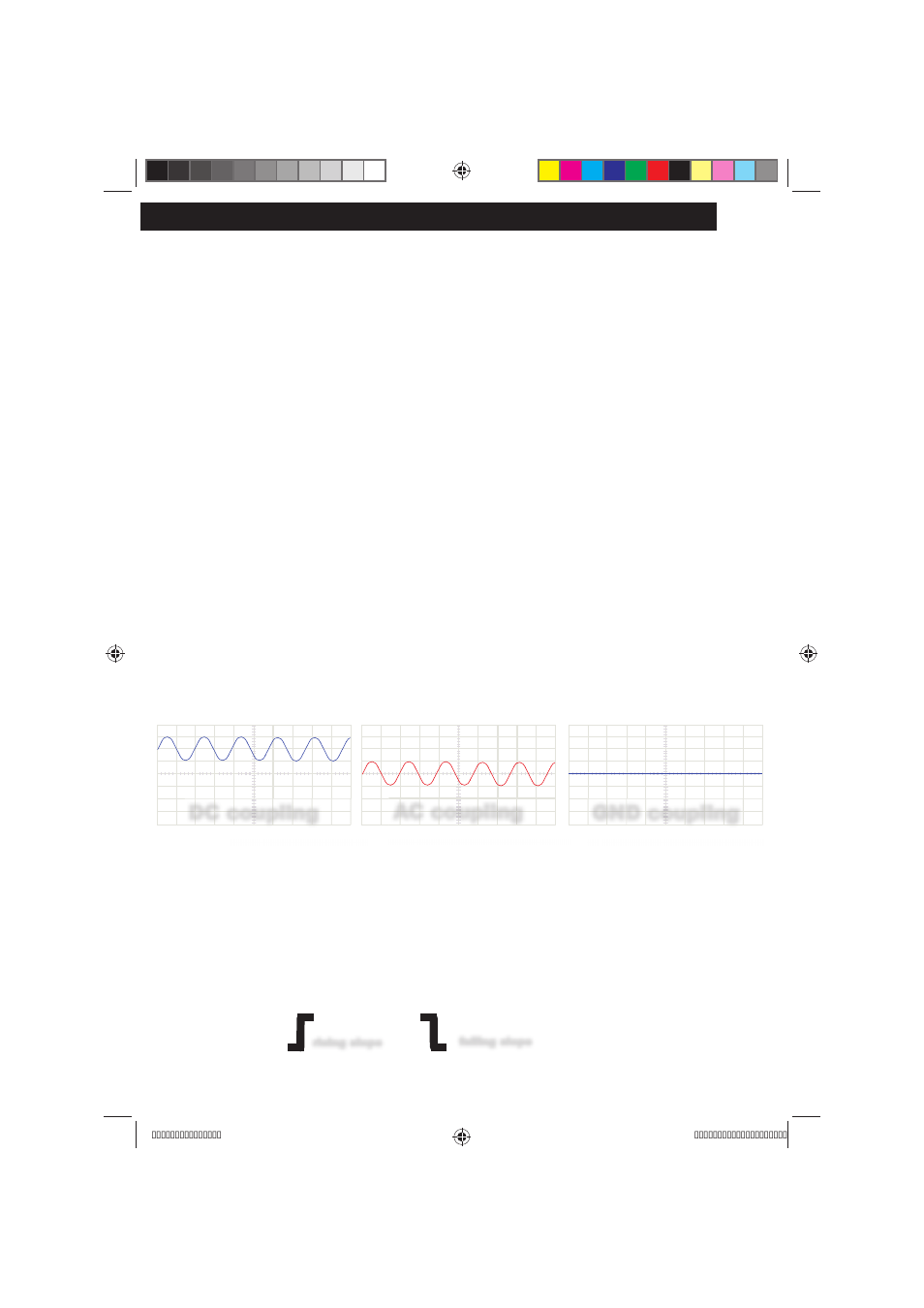 Dc coupling, Ac coupling, Gnd coupling | Velleman projects EDU06 Assembly instructions User Manual | Page 21 / 24