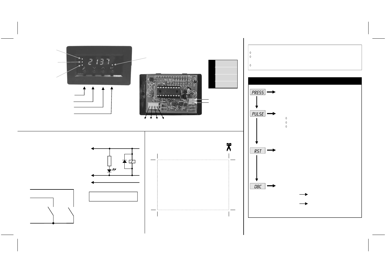 Velleman VM147 User Manual | 1 page