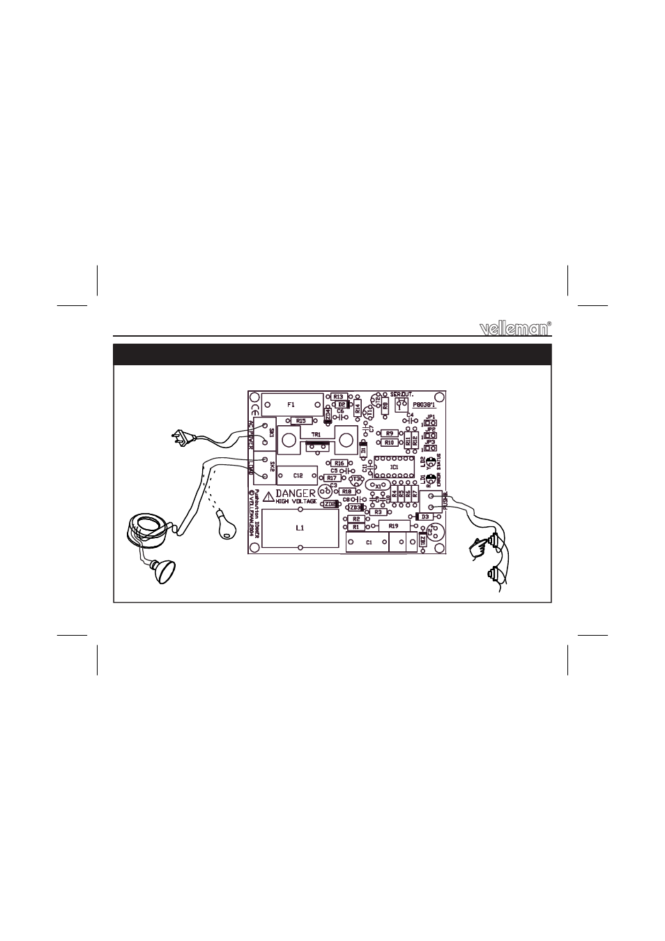 Connection | Velleman projects K8038 Assembly instructions User Manual | Page 8 / 16