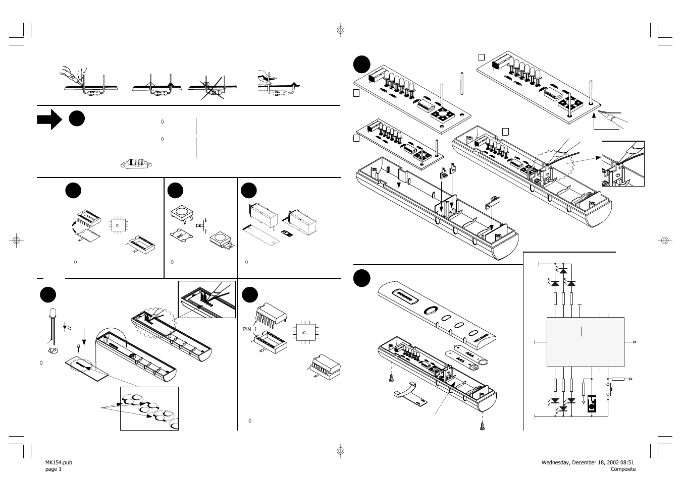 Velleman MK154 User Manual | 1 page
