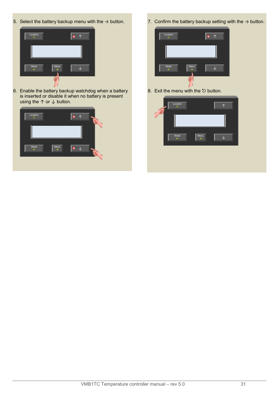 Velleman VMB1TC User Manual | Page 31 / 104