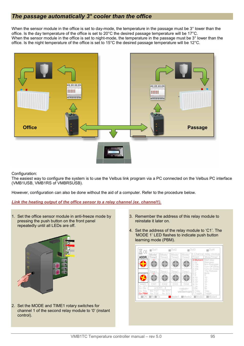 Office passage, Velleman | Velleman VMB1TC User Manual | Page 95 / 104