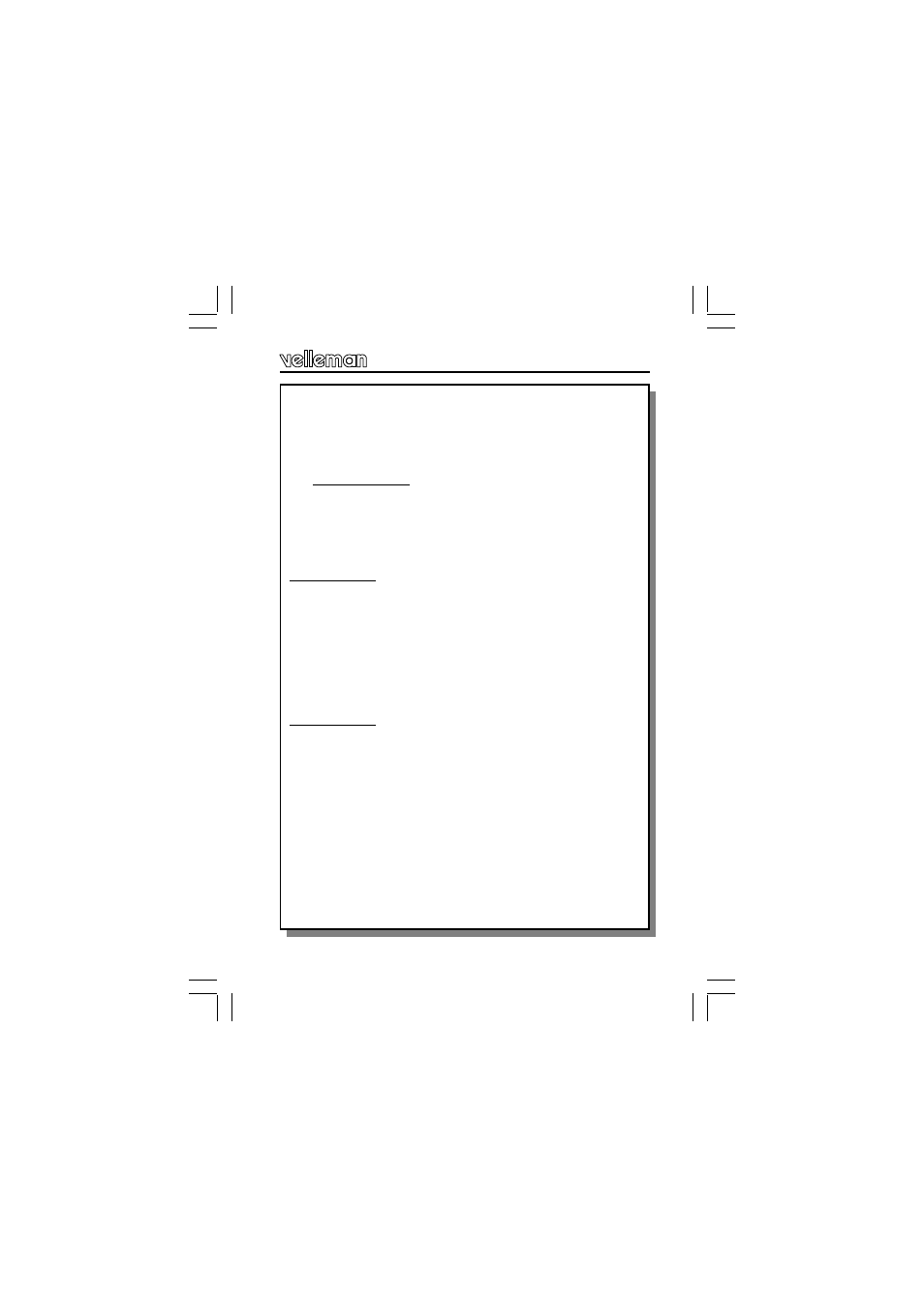 Velleman projects K8029 Assembly instructions User Manual | Page 13 / 16