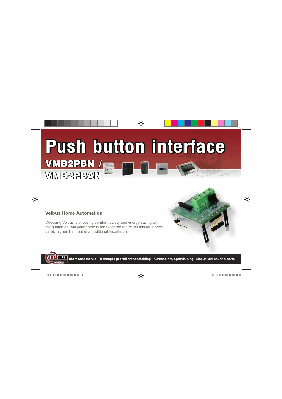 Velleman VMB2PBAN User Manual | 12 pages