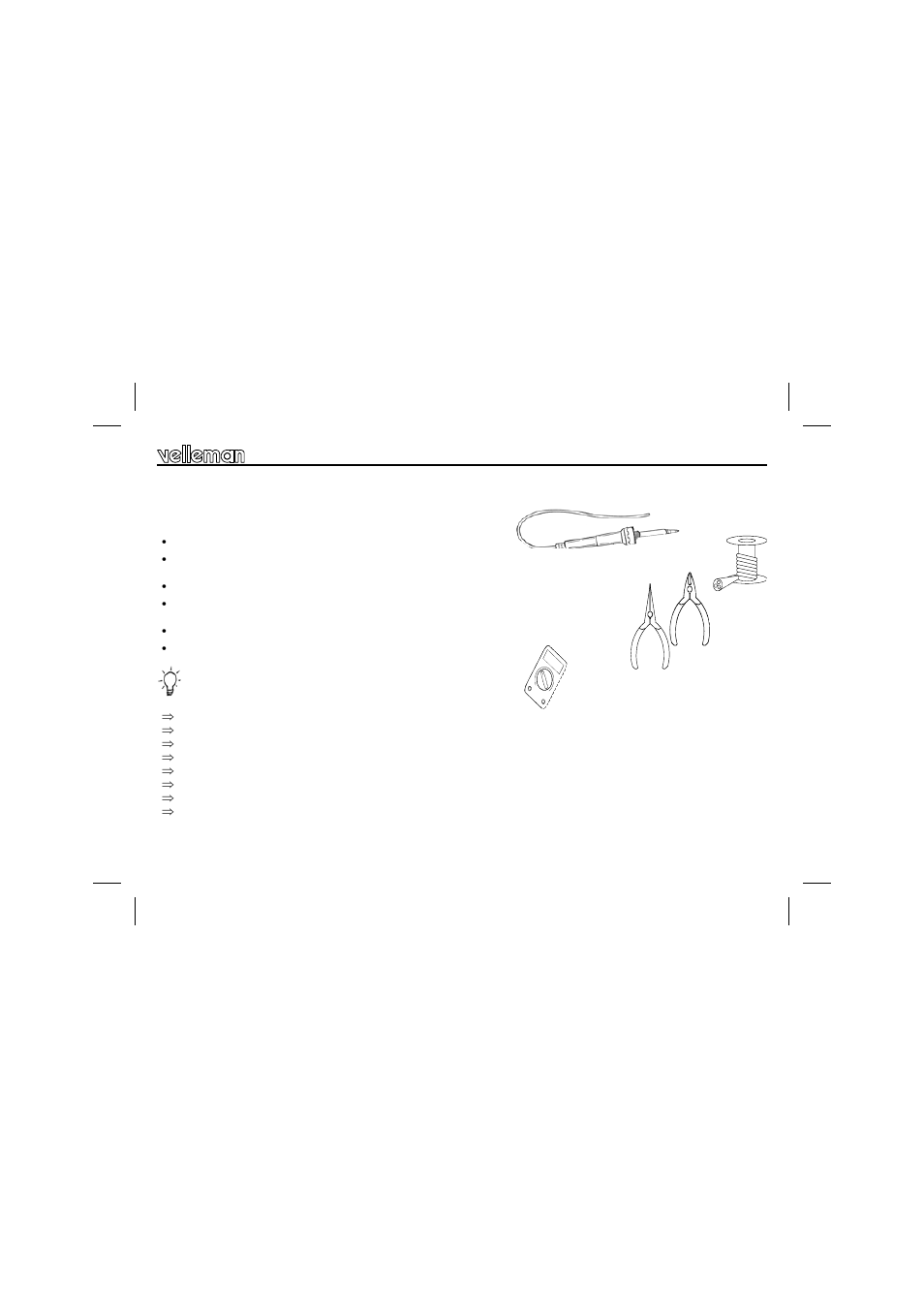 Velleman projects K8035 Assembly instructions User Manual | Page 3 / 16