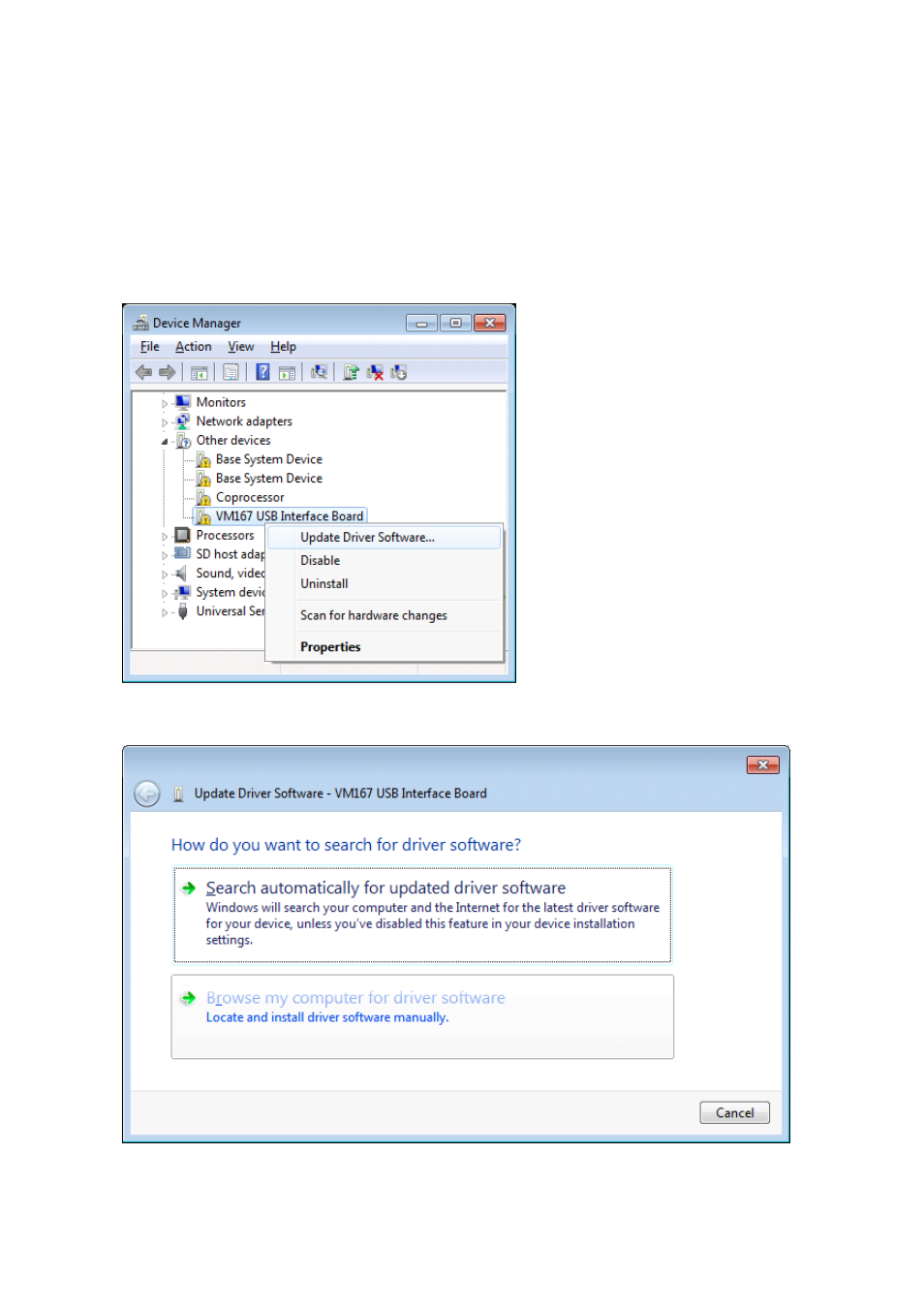 Windows 7 (32/64 bit) | Velleman VM167 User Manual | Page 11 / 24