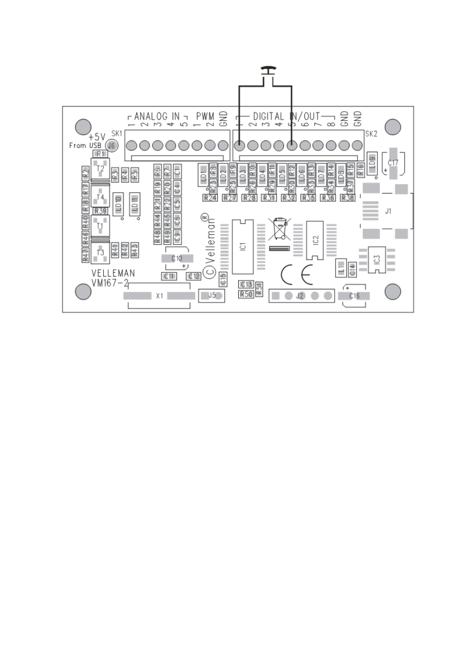 Velleman VM167 User Manual | Page 21 / 24