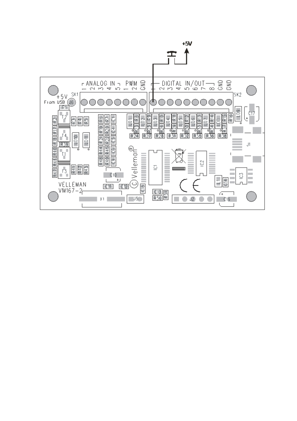 Velleman VM167 User Manual | Page 22 / 24