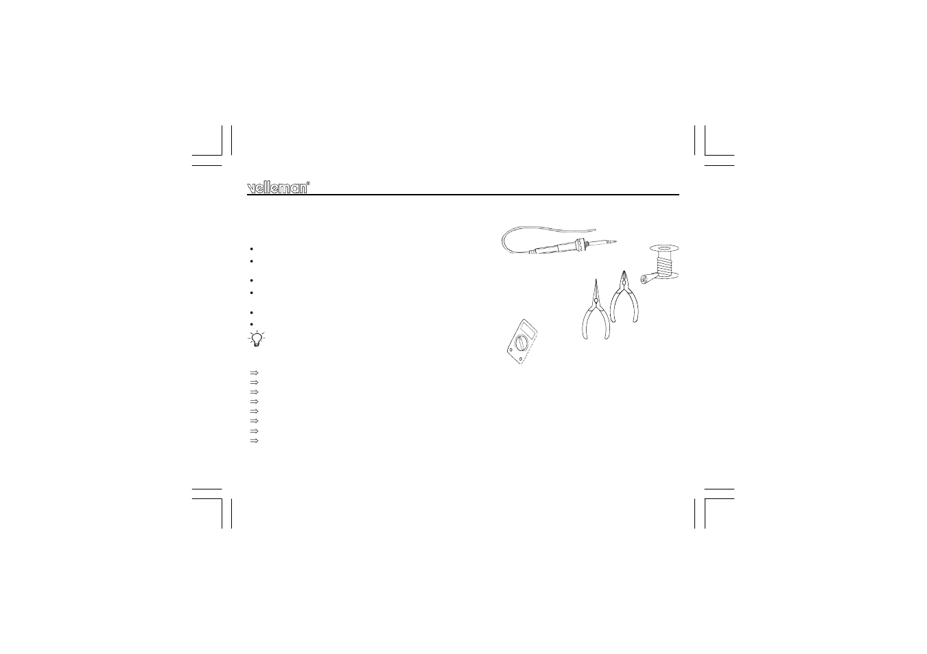 Velleman projects K8027 Assembly instructions User Manual | Page 3 / 12