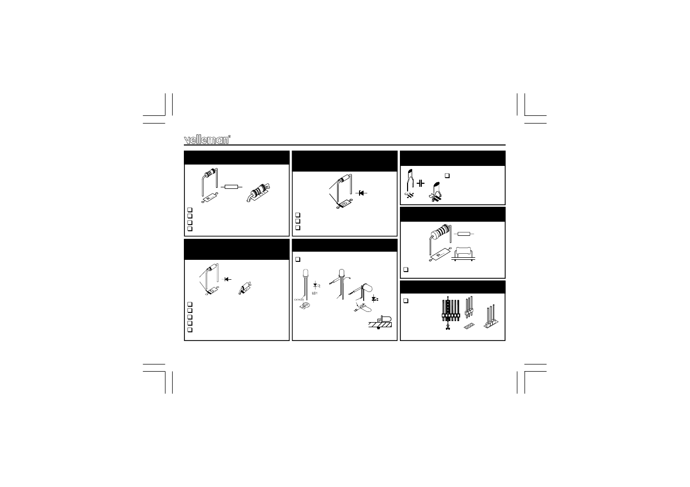 Velleman projects K8027 Assembly instructions User Manual | Page 5 / 12