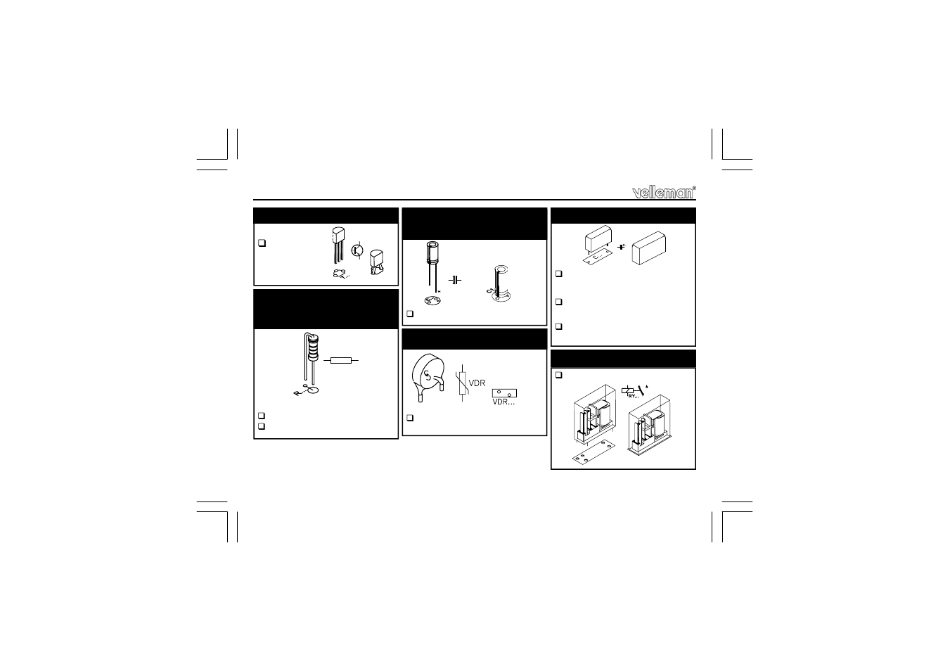 Velleman projects K8027 Assembly instructions User Manual | Page 6 / 12