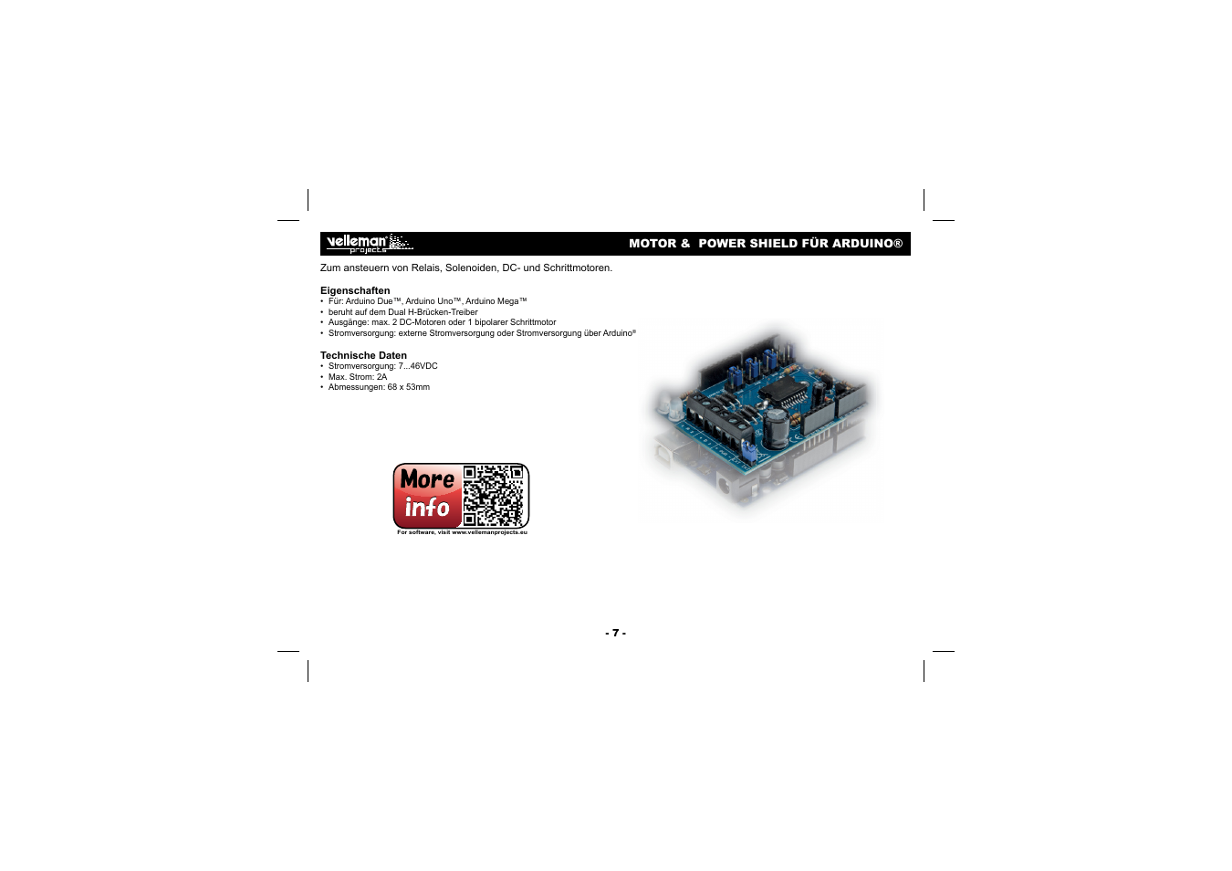 Velleman Кa03 User Manual | Page 7 / 12