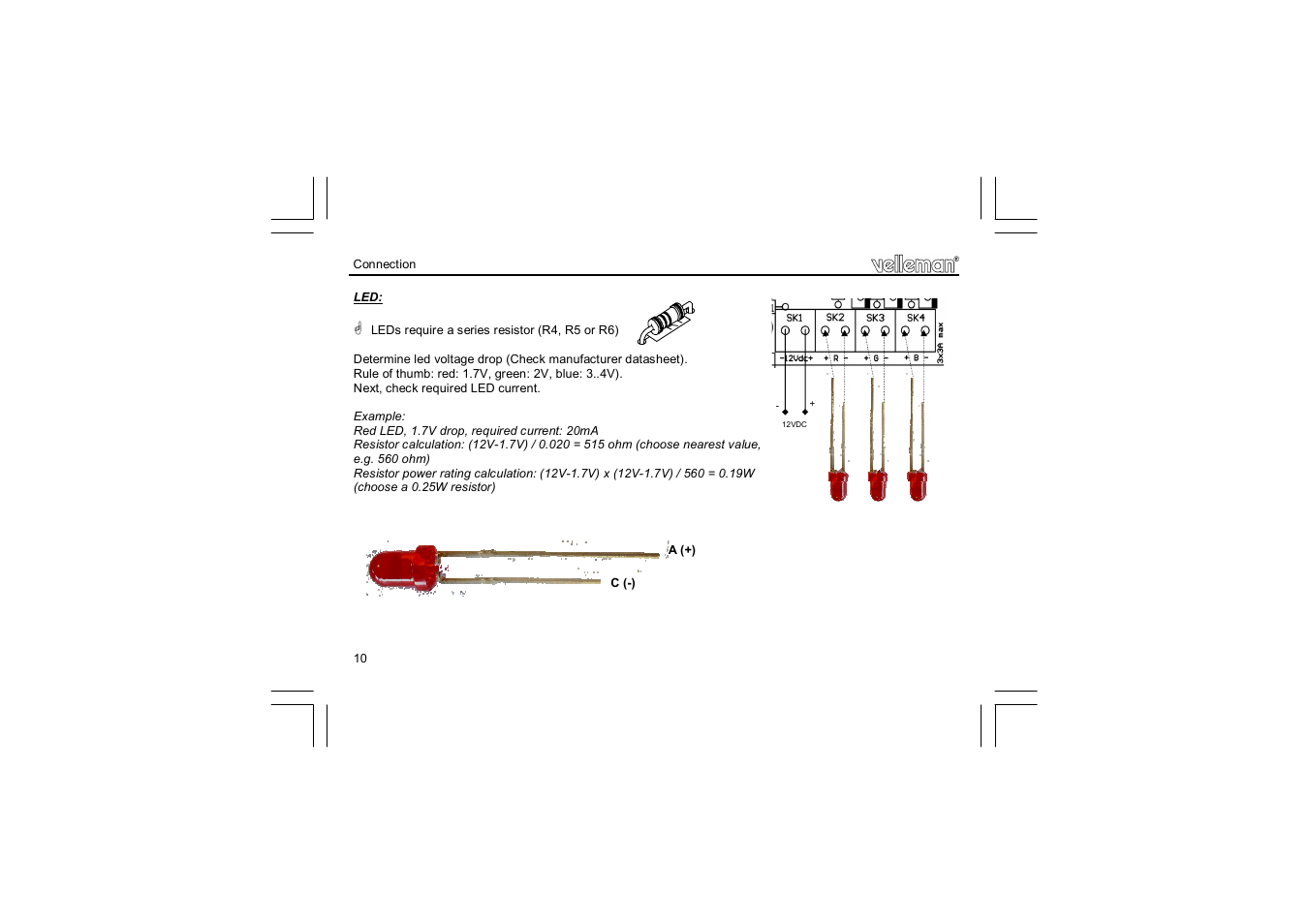 Velleman К8088 User Manual | Page 10 / 16