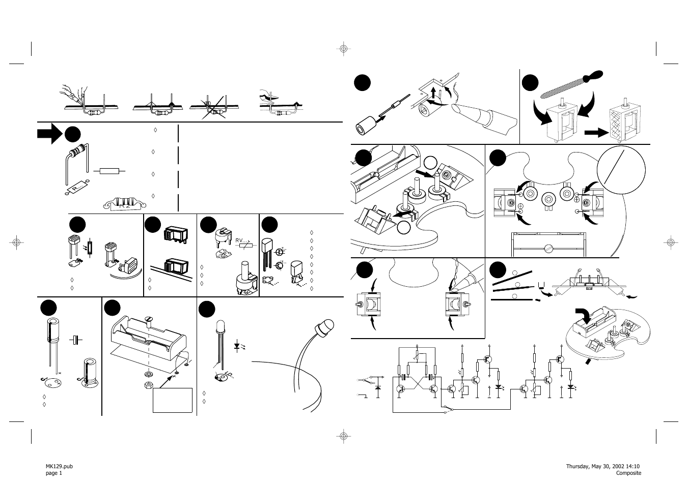 Velleman MK129 User Manual | 1 page