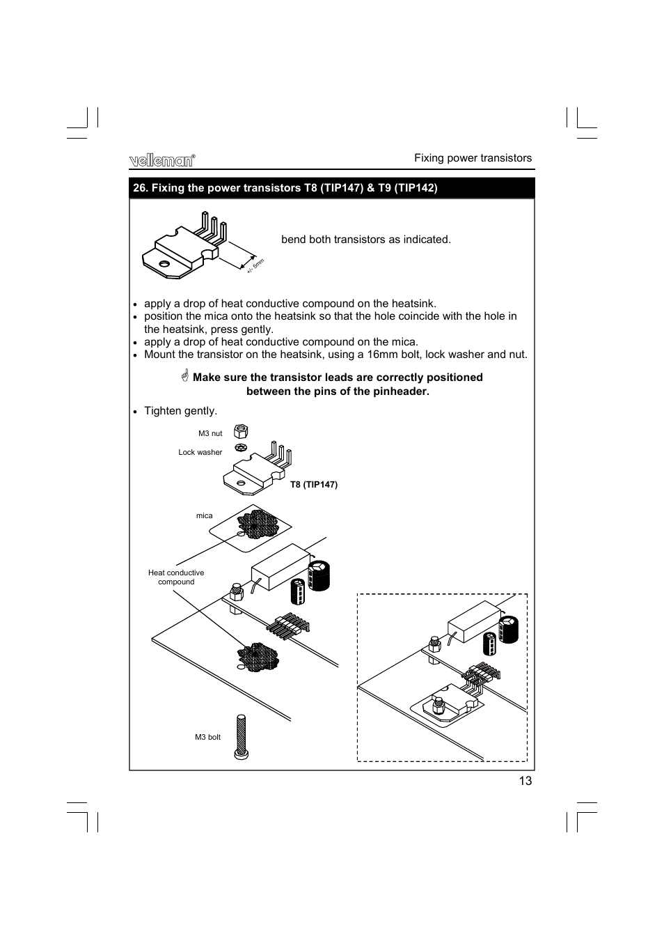 Velleman К8077 User Manual | Page 13 / 32