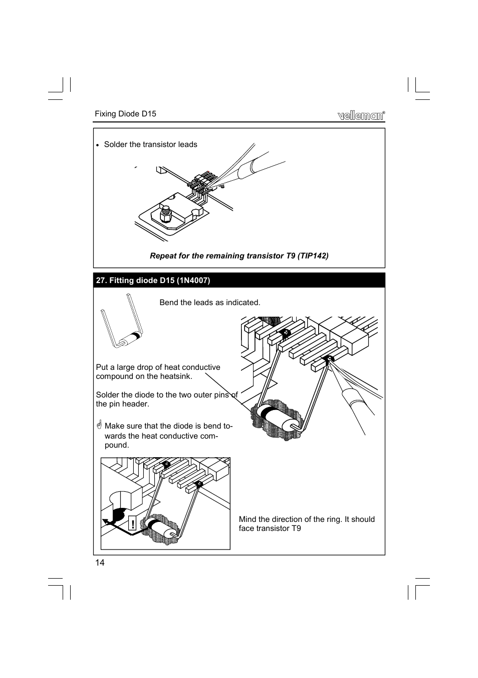 Velleman К8077 User Manual | Page 14 / 32