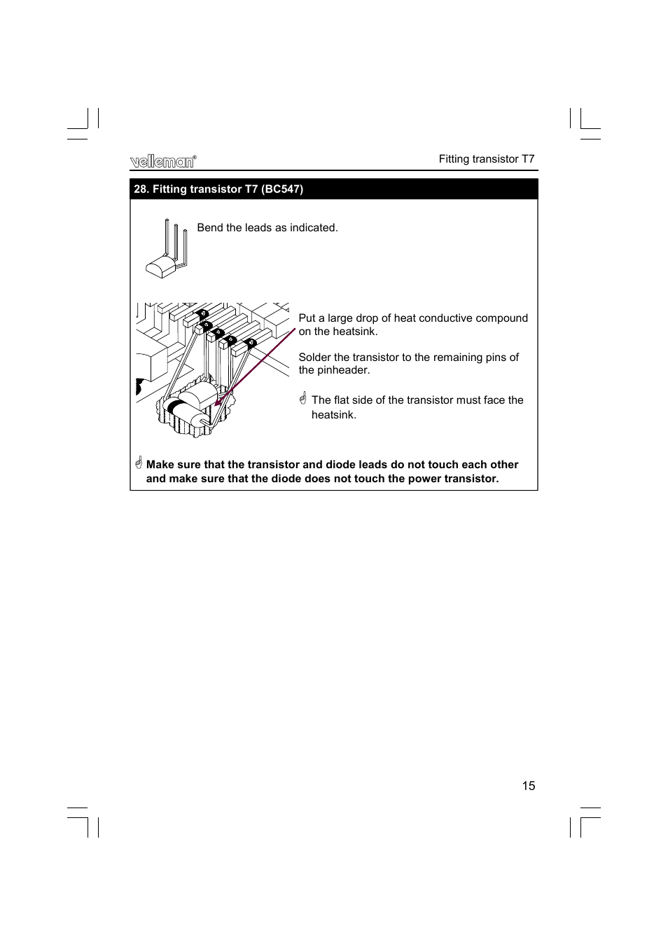 Velleman К8077 User Manual | Page 15 / 32