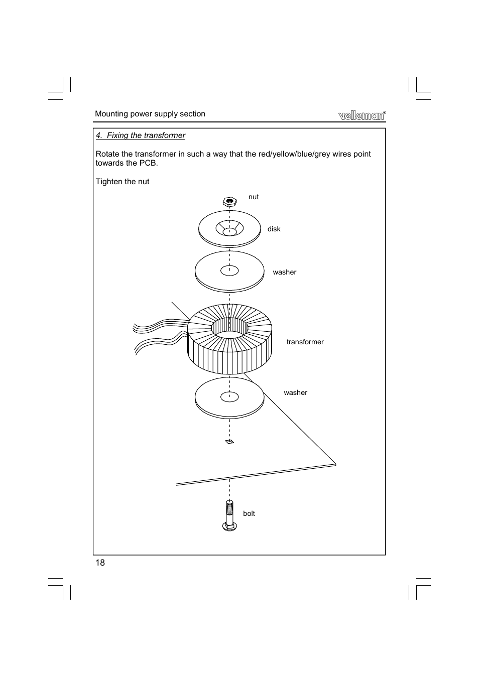 Velleman К8077 User Manual | Page 18 / 32