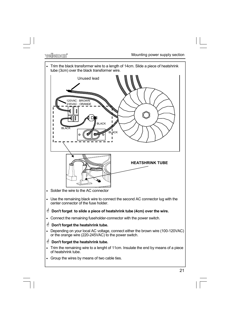 Velleman К8077 User Manual | Page 21 / 32