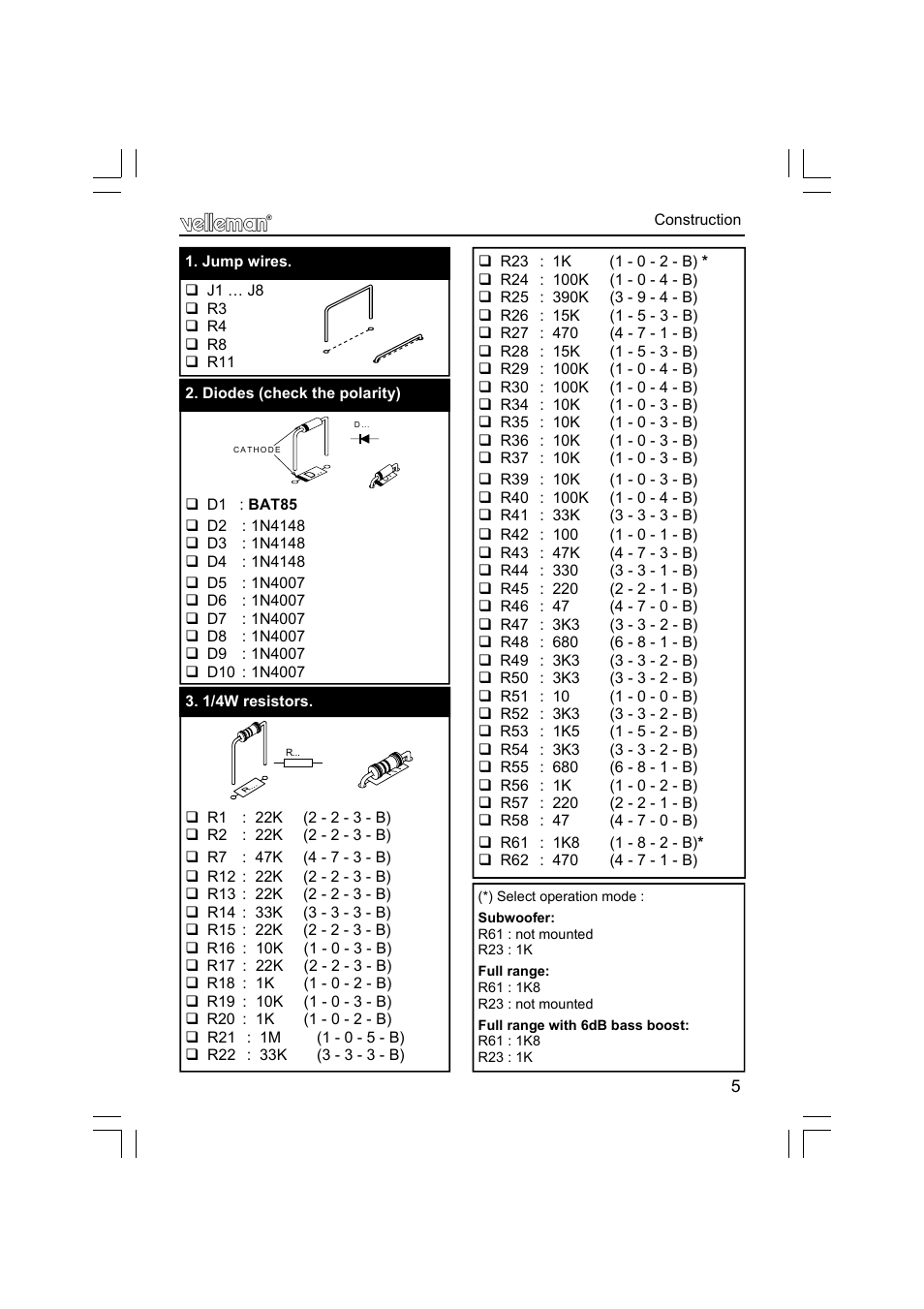 Velleman К8077 User Manual | Page 5 / 32